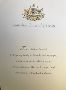 australian citizenship plegde